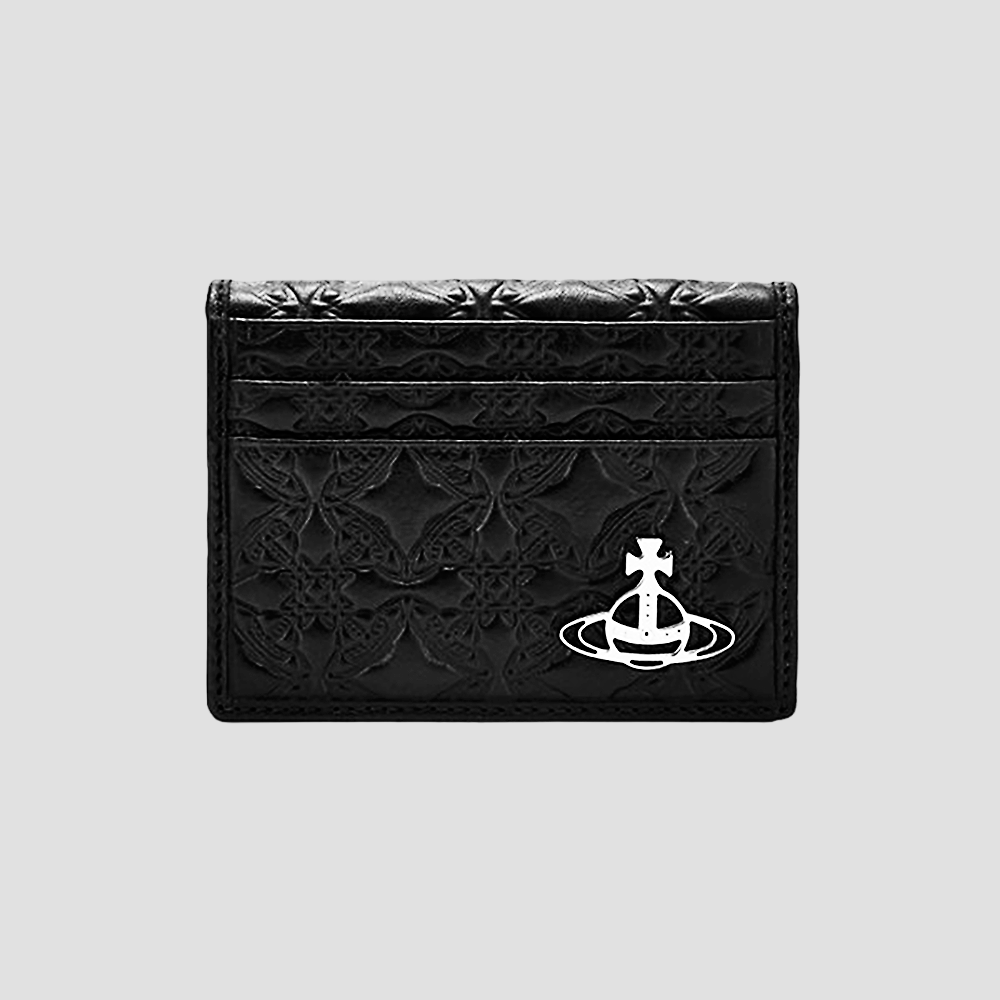 VIVIENNE WESTWOOD EMBOSSED CARD HOLDER