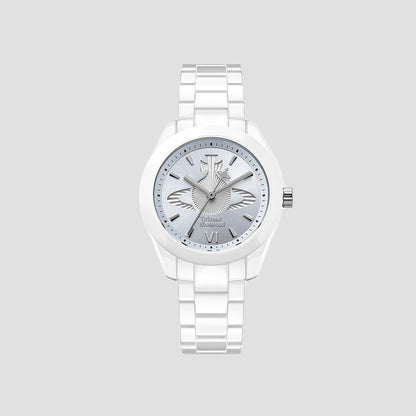 Vivienne Westwood Fenchurch Ceramica Blue White Watch vv358lblwh 8050164232115