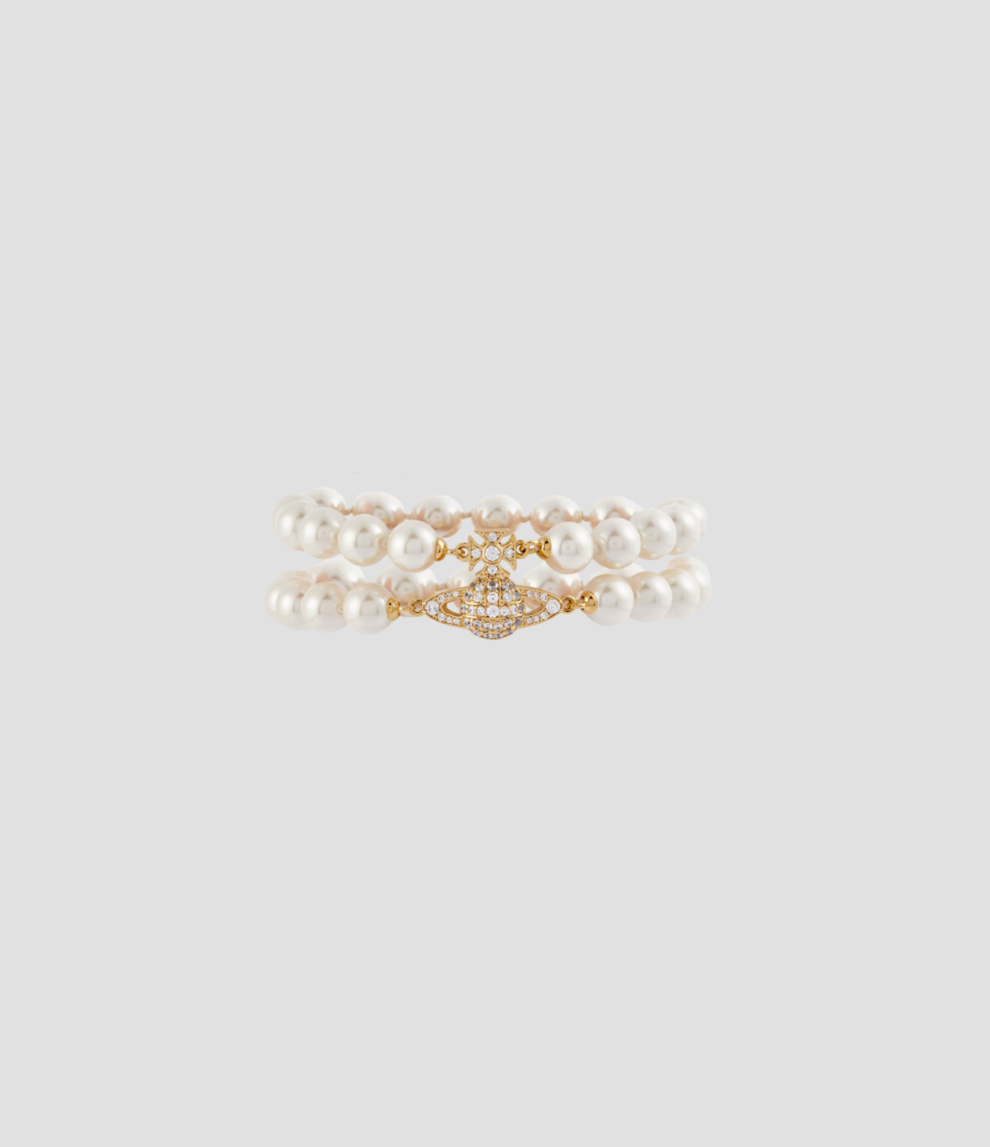 VIVIENNE WESTWOOD GRAZIELLA PEARL BRACELET GOLD 6103006M-02R143-CN