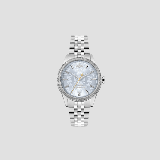 Vivienne Westwood Little Wallace Blue Dial Silver Watch VV327LBLSL 8050164231149