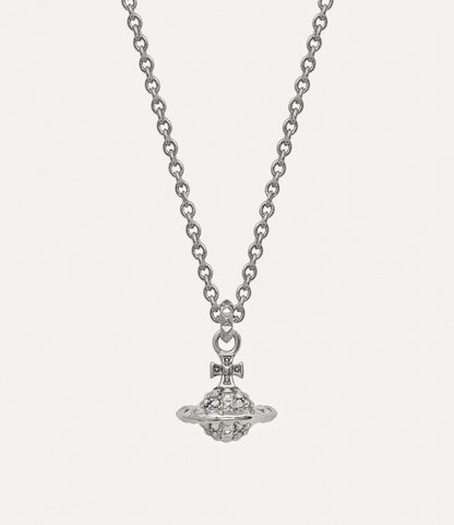 chi tiết VIVIENNE WESTWOOD MAYFAIR SMALL ORB PENDANT SILVER 63020051-02w110-my