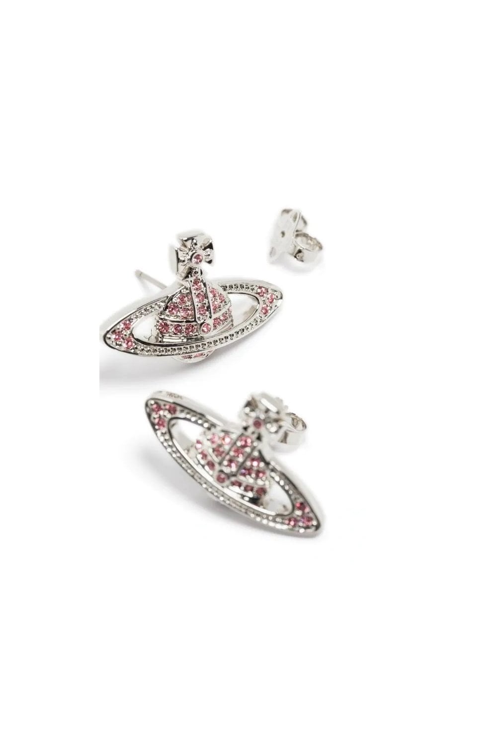 chi tiết VIVIENNE WESTWOOD MINI BAS RELIEF EARRING ROSE