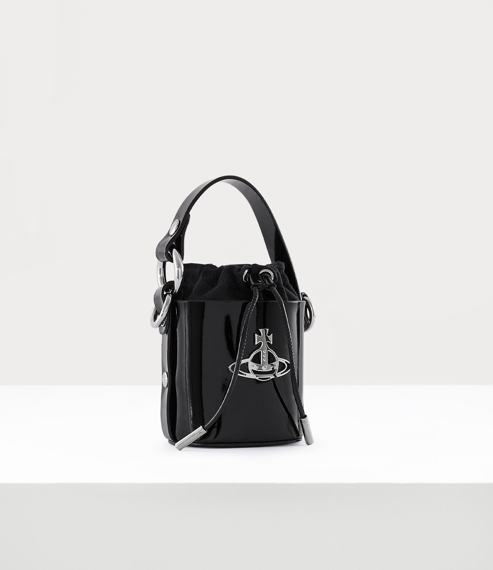 túi cùng quai VIVIENNE WESTWOOD MINI BLACK DAISY BAG 5202006cu-l001o-pf