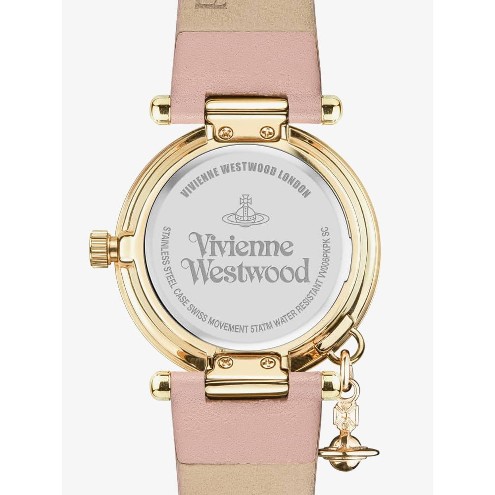 mặt sau VIVIENNE WESTWOOD ORB II PINK WATCH VV006PKPK