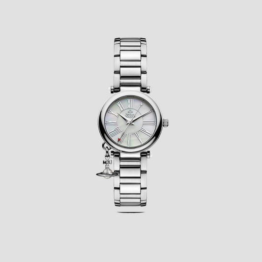 VIVIENNE WESTWOOD ORB MOTHER SILVER WATCH VV006PSLSL