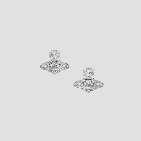 Vivienne Westwood Silver Narcissa Earrings 8050889139706 62010317-01P102-SM