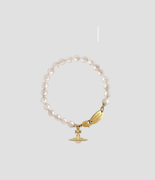 VIVIENNE WESTWOOD SIMONETTA PEARL GOLD BRACELET 61020174-02R125-CN