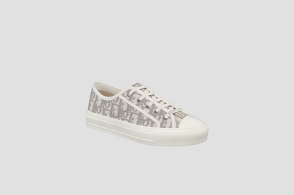 WALK'N'DIOR SNEAKER GRAY DIOR OBLIQUE EMBROIDERED KCK211OBE-S33G