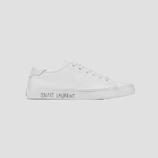 Saint Laurent Malibu White Low-Top Sneakers 606446GUZ209030 606408GUZ209030