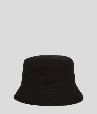 nón karl lagerfeld k/ikonik 2.0 reversible bucket hat black