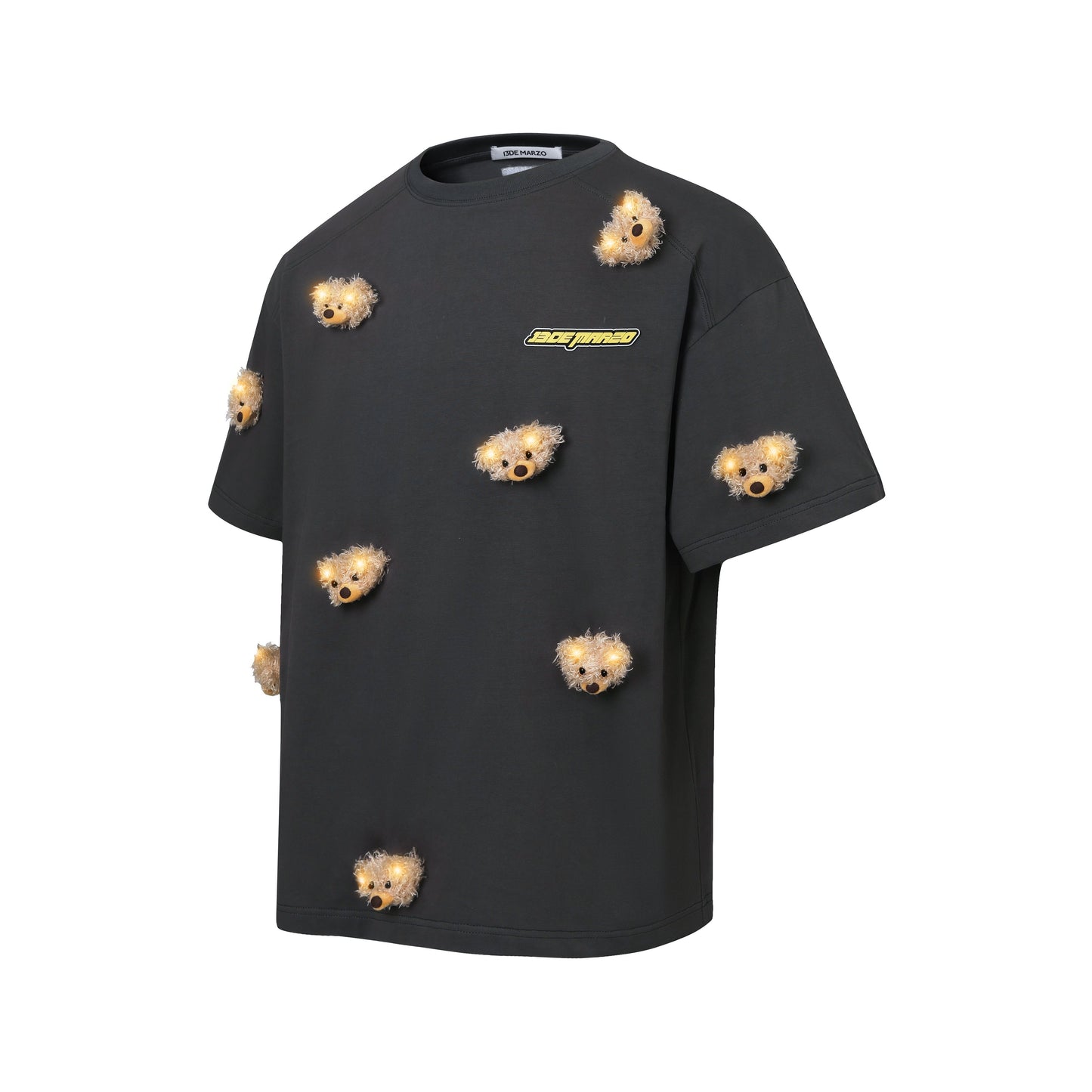 13 DE MARZO LUMINOUS PLUSH BEAR T-SHIRT