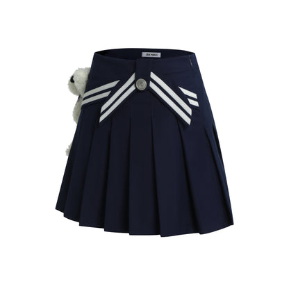 13De Marzo Bear Sailor Dress Estate Blue