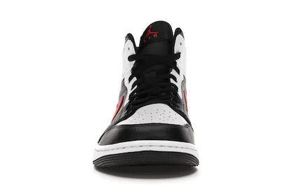 JORDAN 1 MID BLACK CHILE RED WHITE