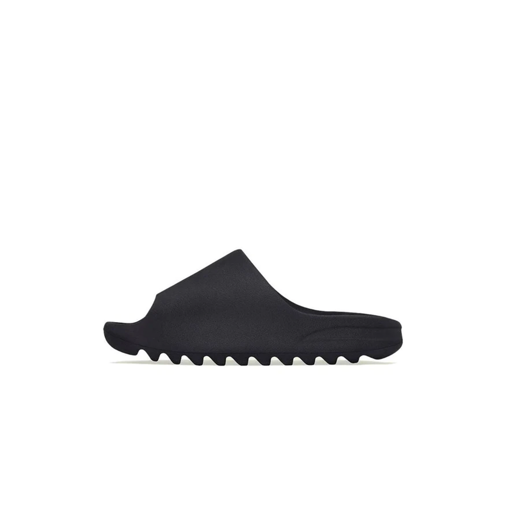 ADIDAS YEEZY ONYX BLACK BEACH SLIDES (HQ6448)