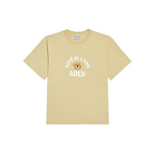 TEDDY BEAR (BEAR DOLL) SHORT SLEEVE T-SHIRT BEIGE