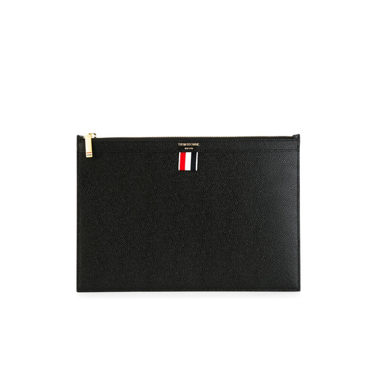 THOM BROWNE SMALL TABLET CLUTCH