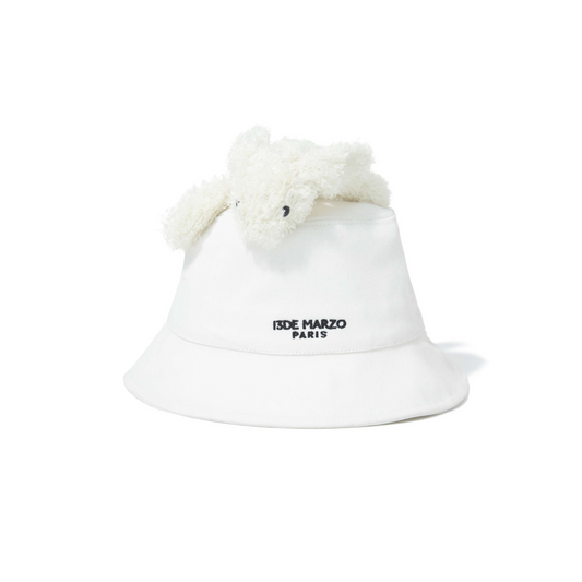 13DE MARZO LAZY PLUSH RABBIT BUCKET HAT