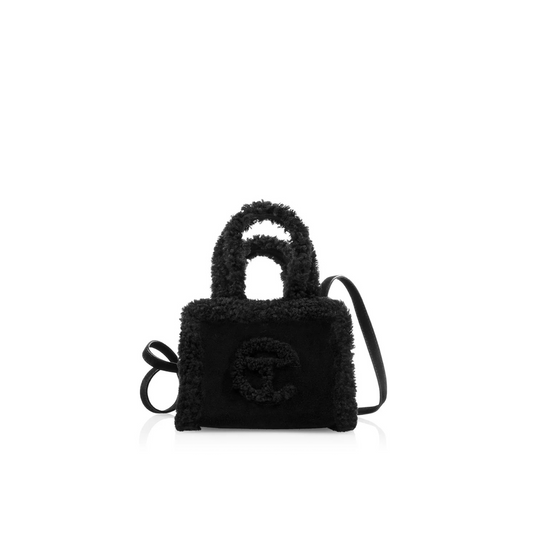 TELFAR UGG X TELFAR SMALL SHOPPER - BLACK (18)