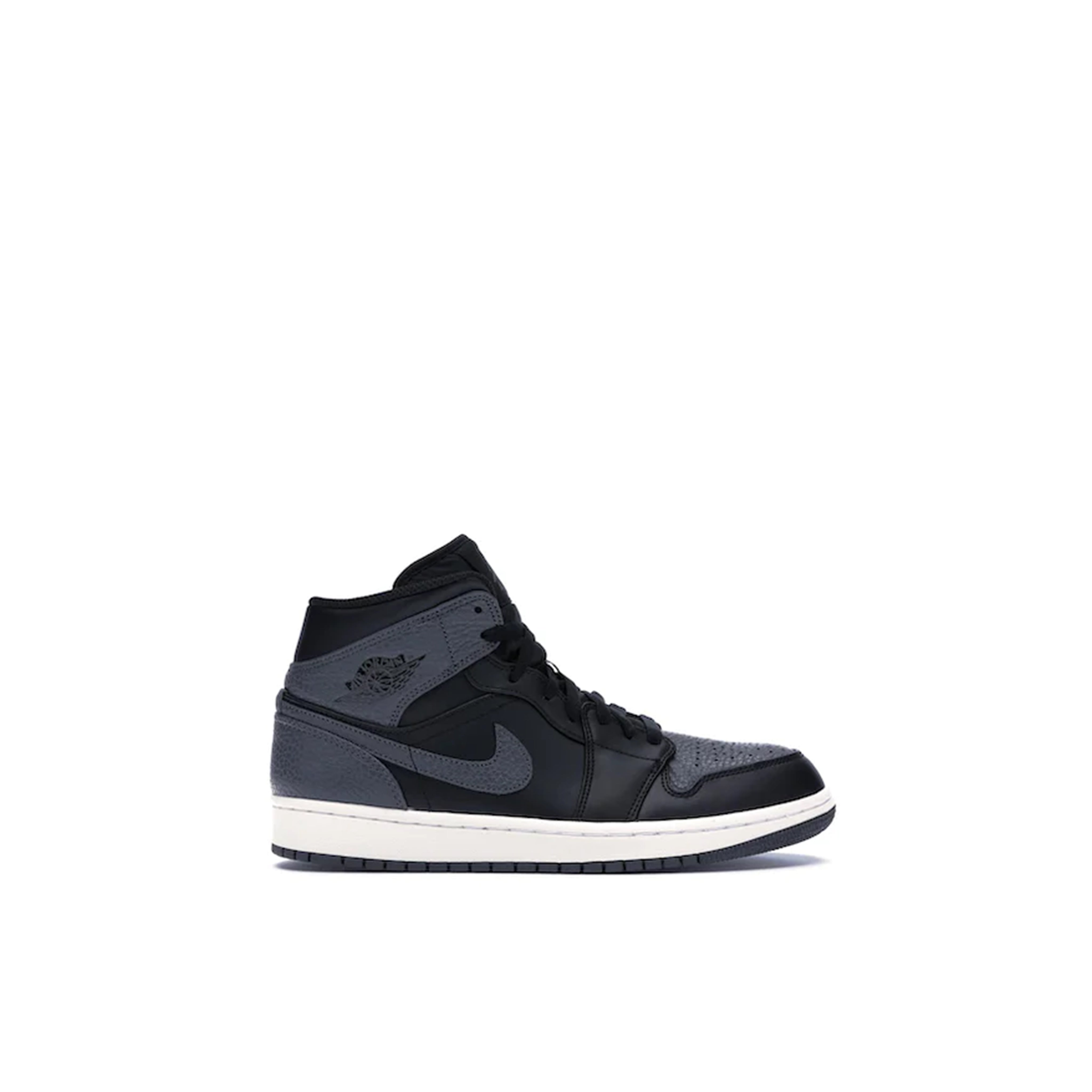 JORDAN 1 RETRO MID BLACK DARK GREY Blank Room