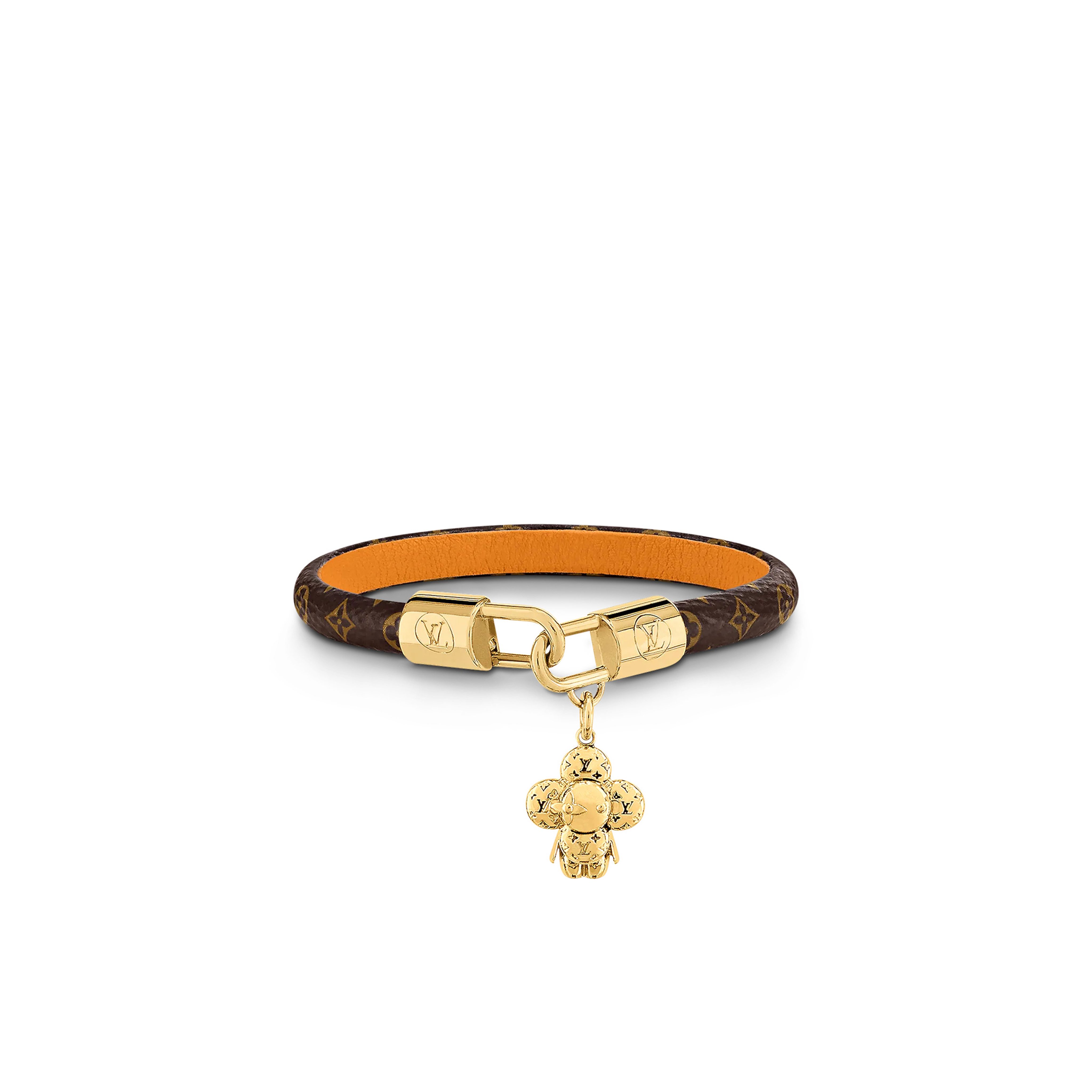 Petite Malle Charm Bracelet Monogram Canvas - Fashion Jewellery M8011F