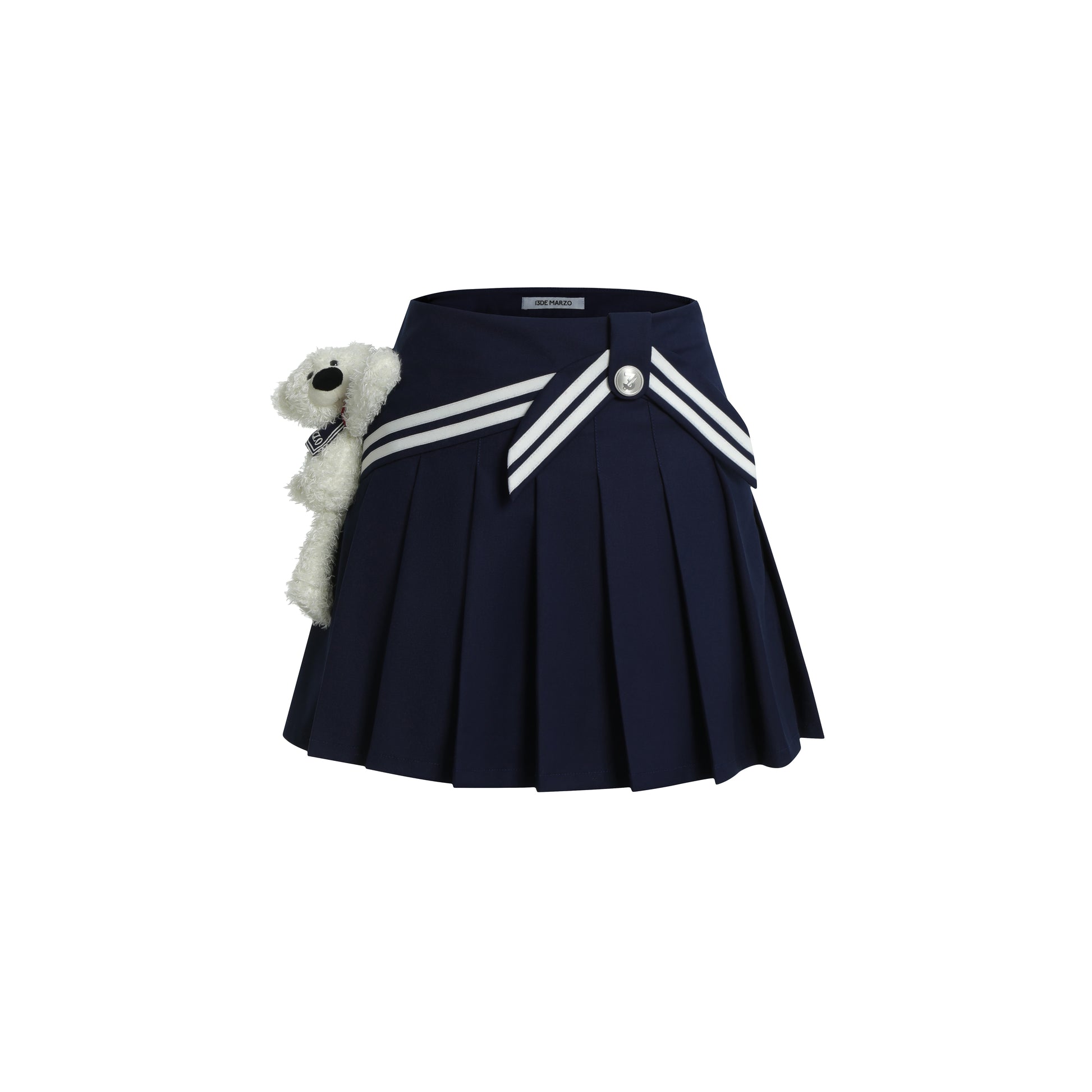13De Marzo Bear Sailor Dress Estate Blue